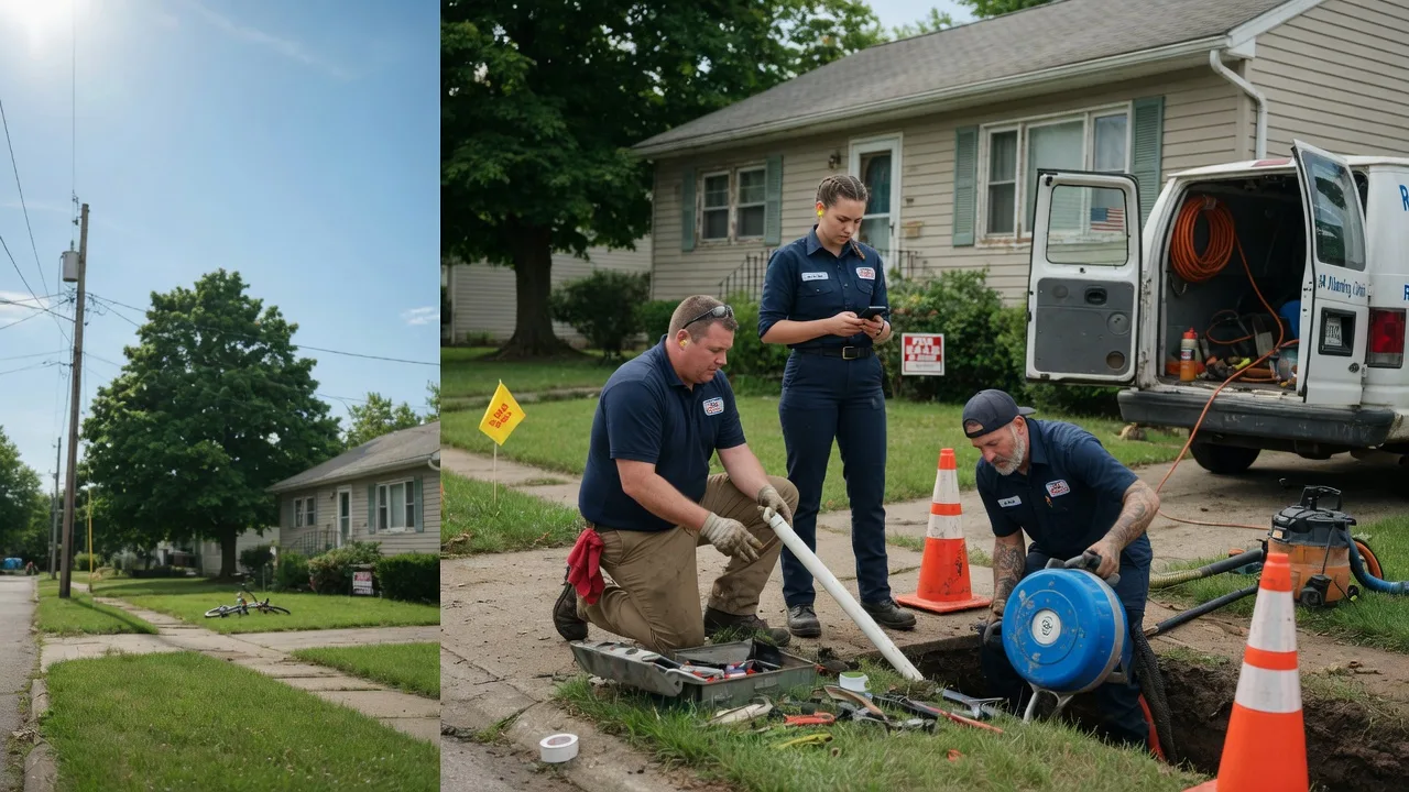 Sewer Line Repair in Detroit, ME near me